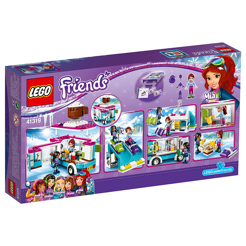 LEGO乐高 Friends好朋友系列 滑雪度假村热巧克力车41319 塑料玩具 200块以上3岁以上