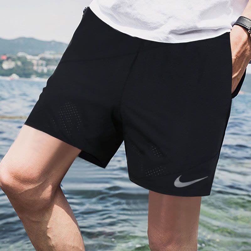Nike/耐克短裤男子2018新款运动跑步梭织速干透气短裤834189-010图片