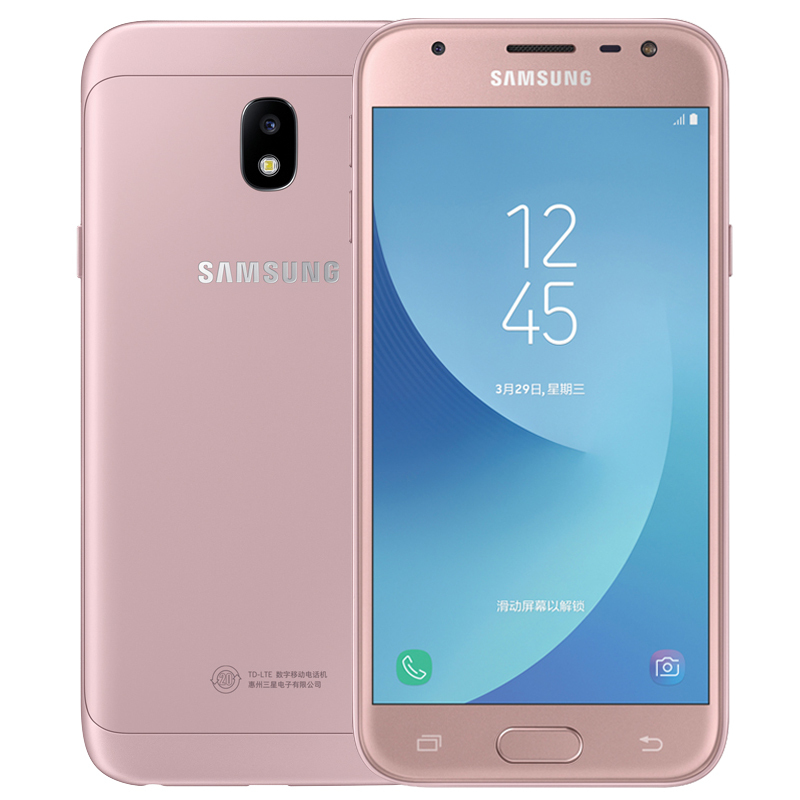 SAMSUNG/三星 Galaxy J3 2017版(J3300)3+32G 嫣霞粉 全网通4G手机