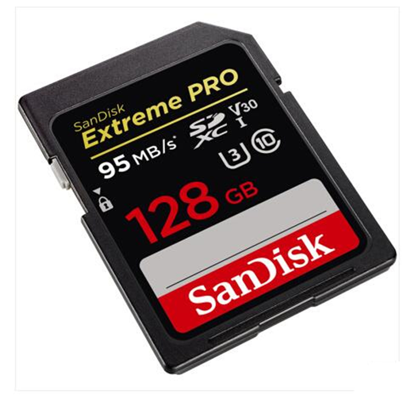 闪迪(SanDisk)至尊超极速SDHC UHS-I存储卡 V30 U3 Class10 SD卡 128G