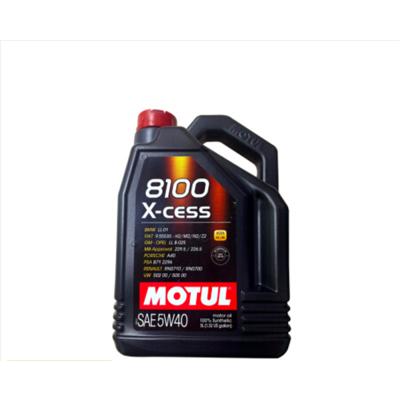 摩特(MOTUL)8100系列 5W40 5L SN全合成机油润滑油