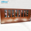 HiBoss 办公家具油漆文件柜 办公柜 玻璃门资料柜 书柜 档案柜