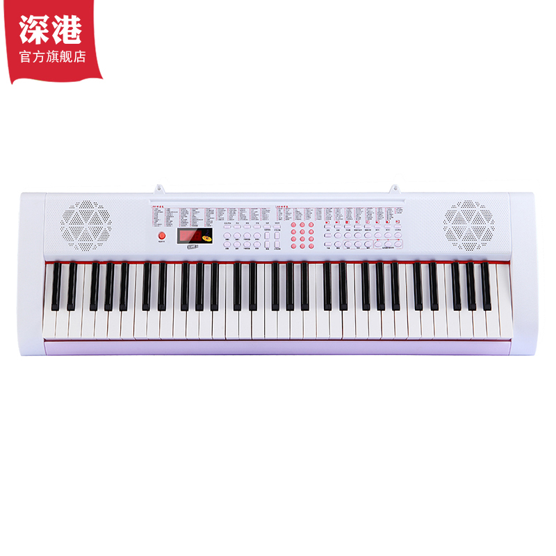 深港61钢琴键教学电子琴初学入门教学琴智能音乐玩具琴SK-20069