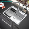 四季沐歌厨房水槽套装304不锈钢纳米水槽单槽洗菜盆套装M-B1007(62)M-I纳米单槽