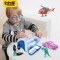 勾勾手早教益智玩具3D创意DIY立体涂鸦成型机儿童手工制作材料包创意黑科技 3D立体成型机（蓝色）