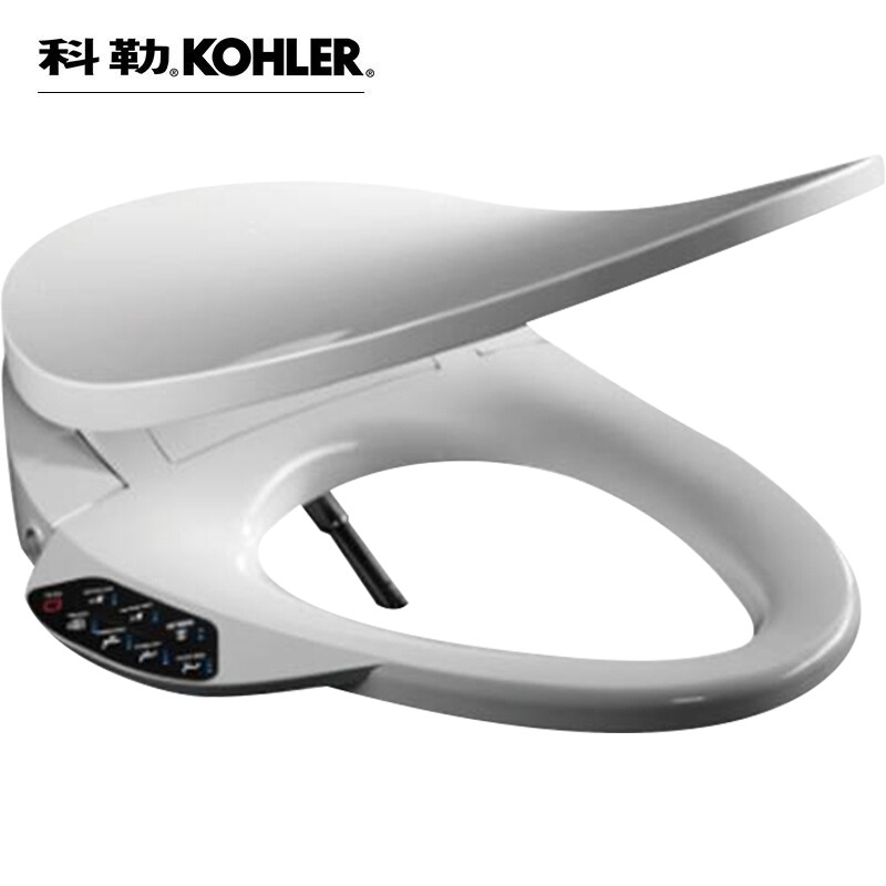 [苏宁自营]科勒(KOHLER)智能马桶盖坐便器盖板恒温速热卫洗丽K-4107T高清大图