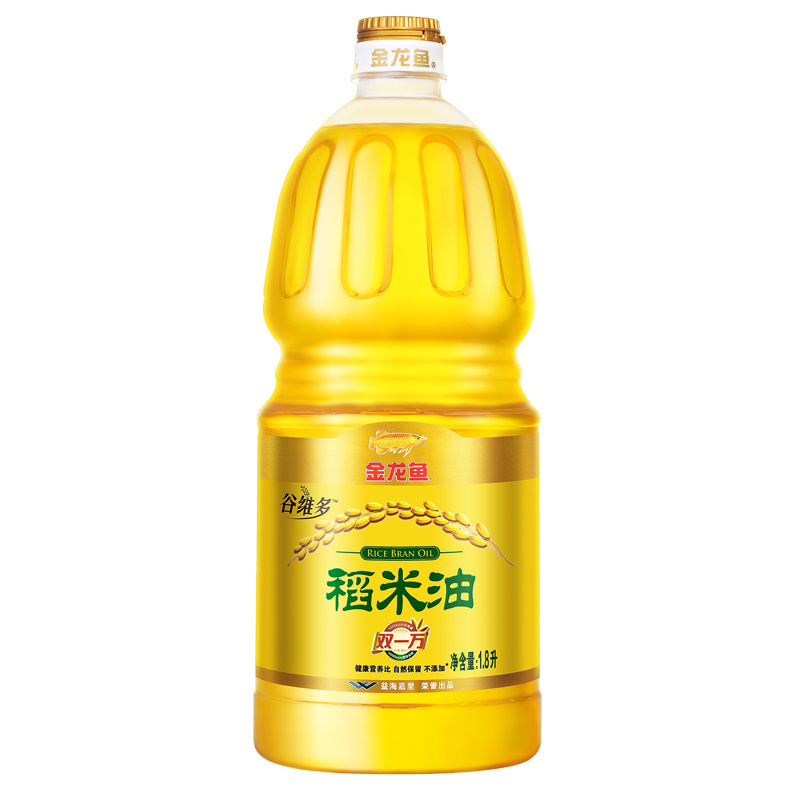 金龙鱼稻米油1.8L*6桶