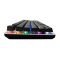 惠普(hp) GK200 游戏机械键盘 87键游戏键盘 炫彩背光 青轴 银色面板 黑色键帽
