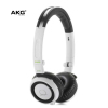 AKG/爱科技 Q460耳机 头戴式耳机带麦克风手机出街搭配音乐耳机 白色