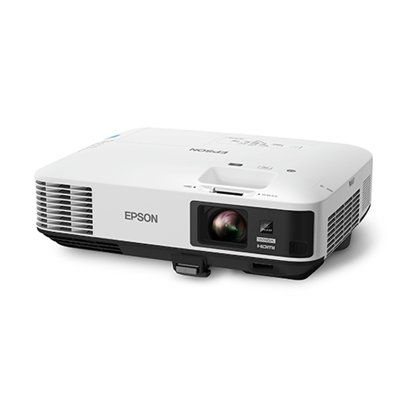 Epson CB-1975W 投影机+150寸幕布+电动遥控+投影吊杆+线材+含安装