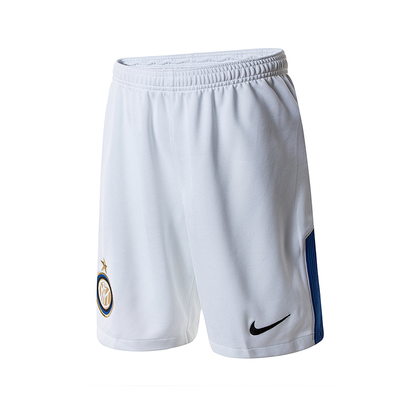 耐克(NIKE)夏季国际米兰青少年版客场短裤 白色847399-100