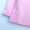 安笛贝乐秋装2017新款t恤女童韩版衬衫儿童中小童纯棉长袖女孩粉色上衣打底衫100-130cm