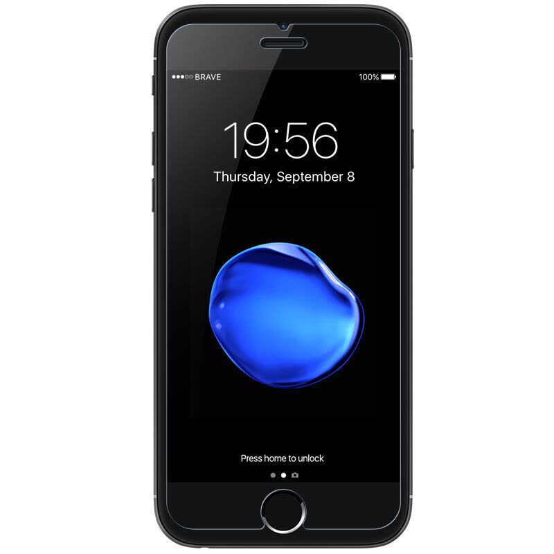 [壳膜套装]ESCASE 苹果8P/苹果7Plus手机壳iPhone8Plus钢化膜透明软壳硅胶套透明钢化膜图片
