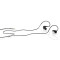 爱科技(AKG) N40圈铁入耳式耳机 一圈一铁混合单元 可定制声音的高解析力挂耳式耳塞 黑色