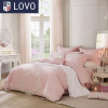 LOVO 罗莱生活出品 提花四件套床品套件床上用品床单被套