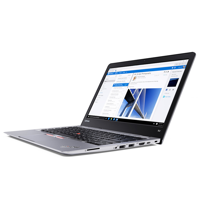 ThinkPad NEW S2-0NCD 13.3英寸商务笔记本电脑(i7-7500u/8G/256G固态/Win10)