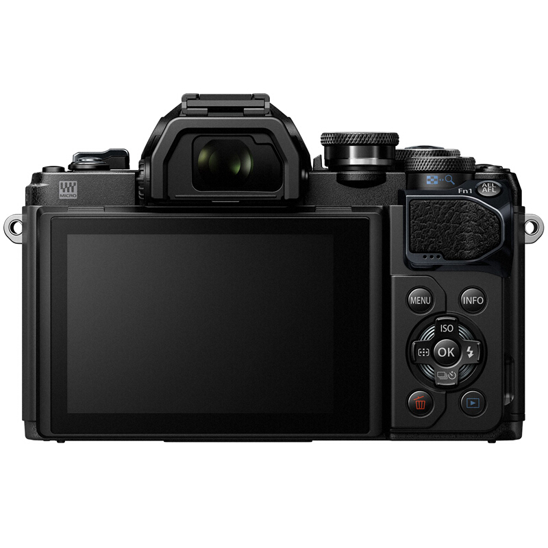 奥林巴斯(OLYMPUS)OM-D E-M10 MarkIII-1442-EZ 微单相机 EM10电动变焦镜头套机 黑色