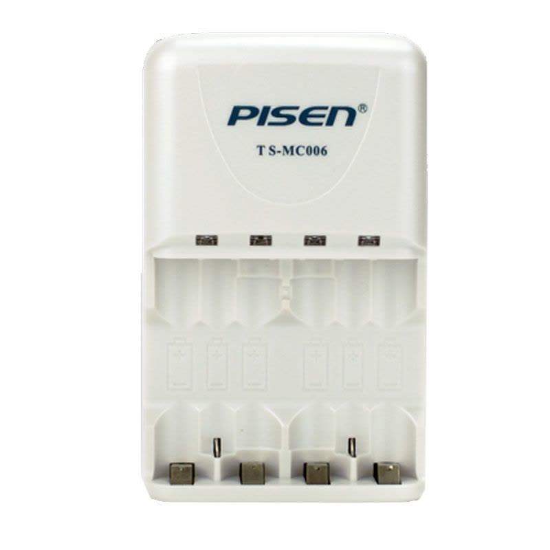 品胜(PISEN)标准充充电器+AA镍氢充电电池2500mAh(4粒装)图片