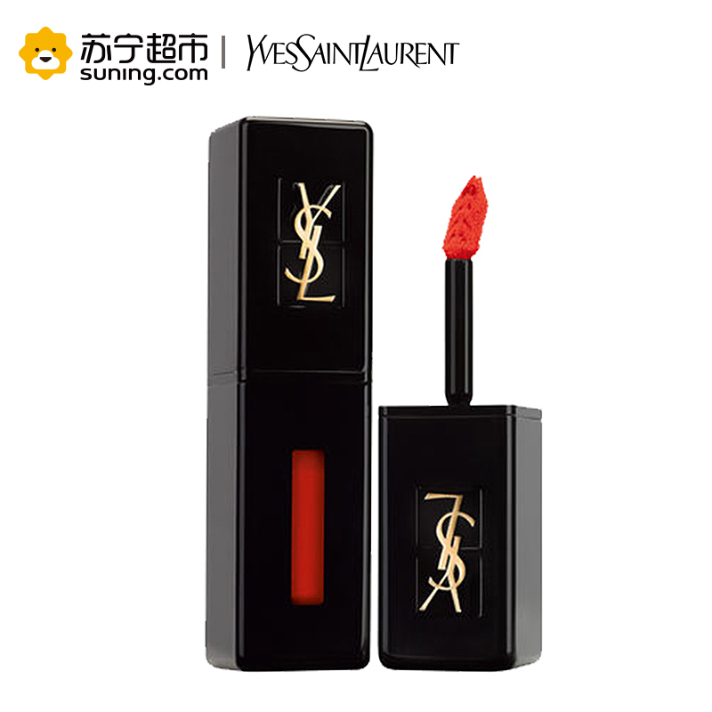 圣罗兰(YSL)唇釉406#(黑管)5.5ml高清大图