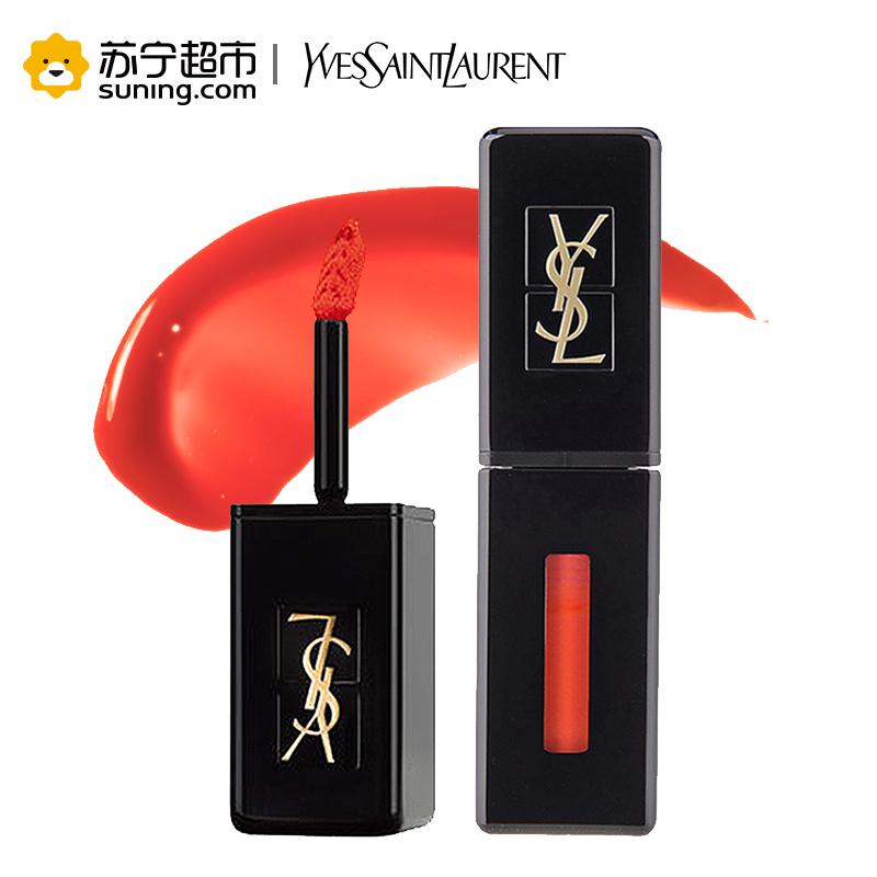 圣罗兰(YSL)唇釉406#(黑管)5.5ml高清大图