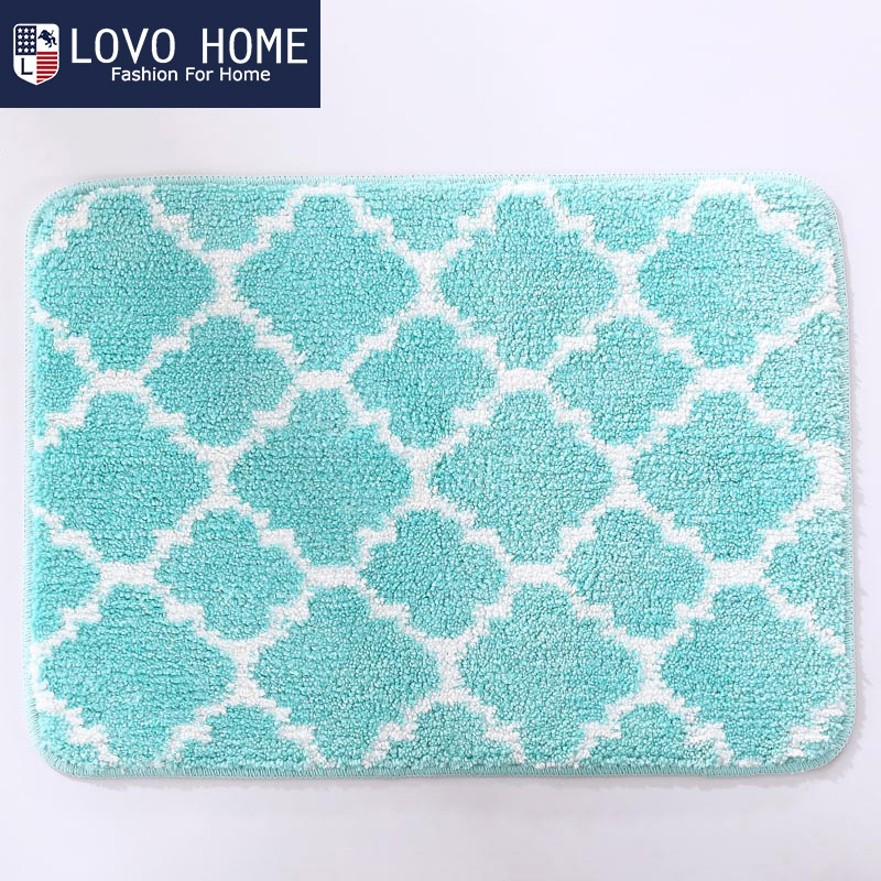 LOVO HOME 佩吉抗菌簇绒地垫 45*60cm