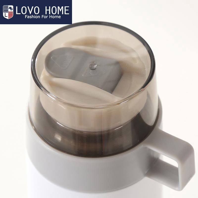 LOVO HOME 便携带盖随行保温杯 350ML高清大图