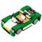 LEGO乐高 Creator创意百变系列 绿色敞篷车31056 塑料玩具 50-100块 6-14岁