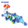 miniland 积木儿童玩具 益智立体拼插玩具 94104太阳能小颗粒组装车