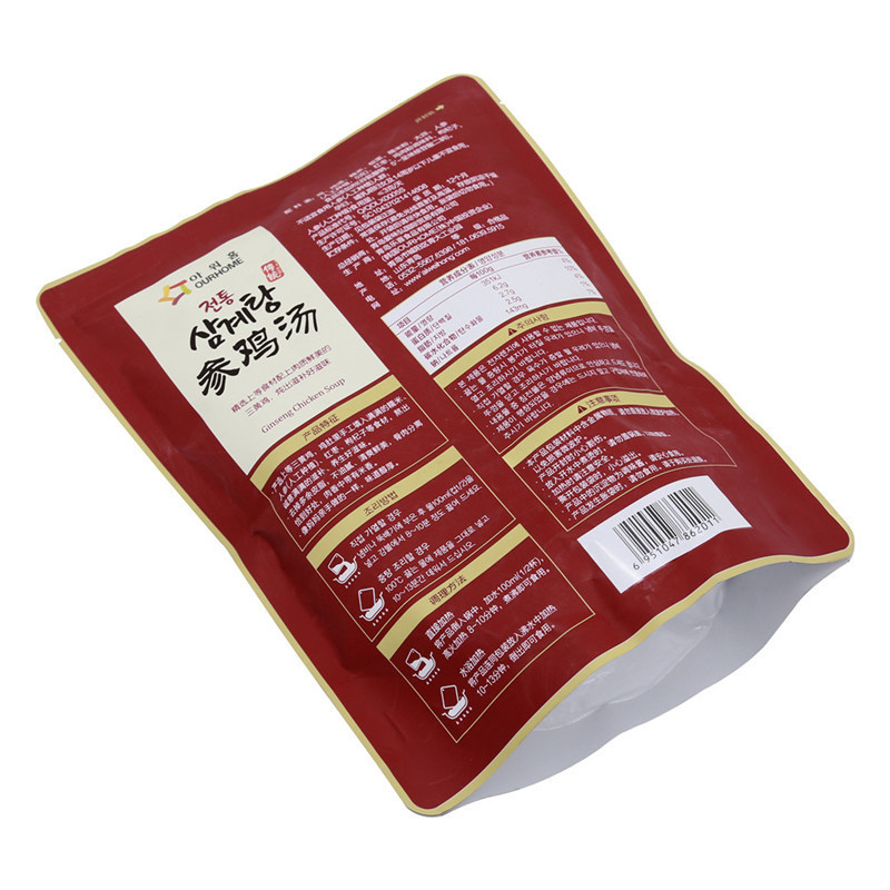[买赠][团购装]乐采优品爱味弘韩国传统参鸡汤3箱30包30kg