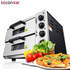 乐创(lecon)PO2PT 商用烤箱 电烤炉双层披萨蛋挞面包大烘炉二层电烤箱