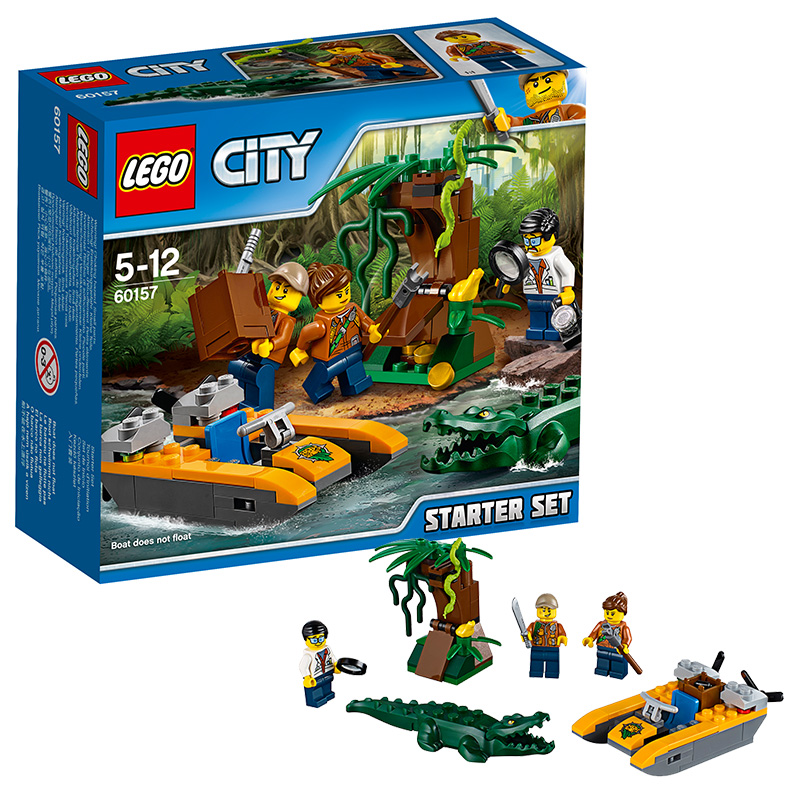 LEGO乐高 City城市系列 丛林入门套装60157