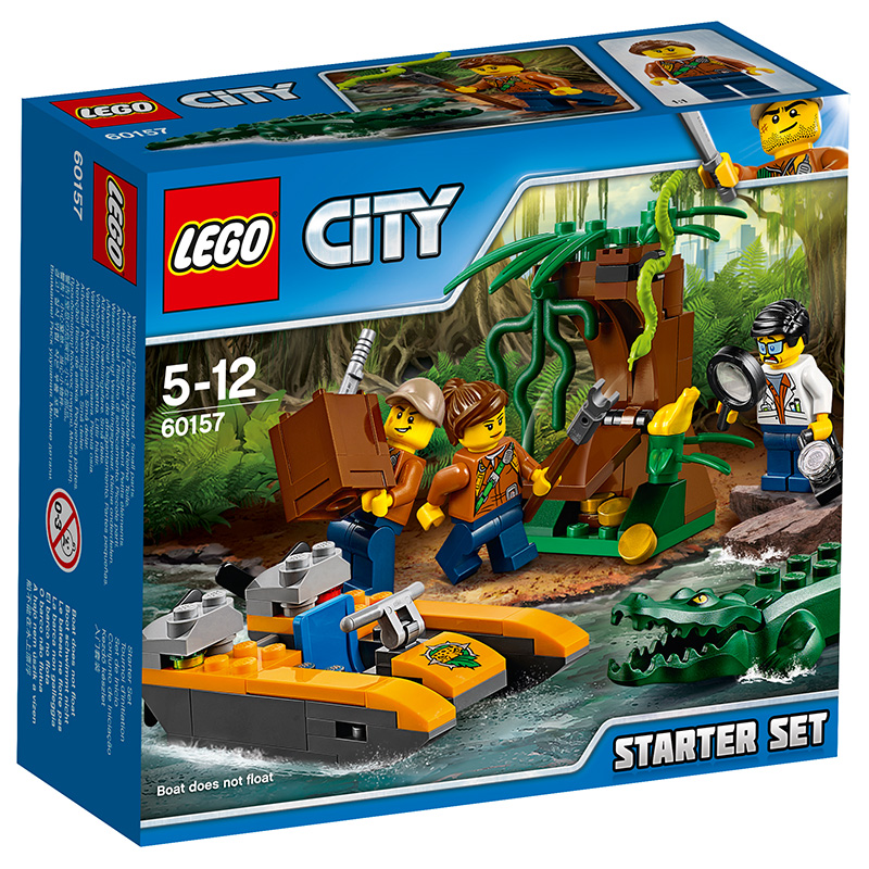 LEGO乐高 City城市系列 丛林入门套装60157
