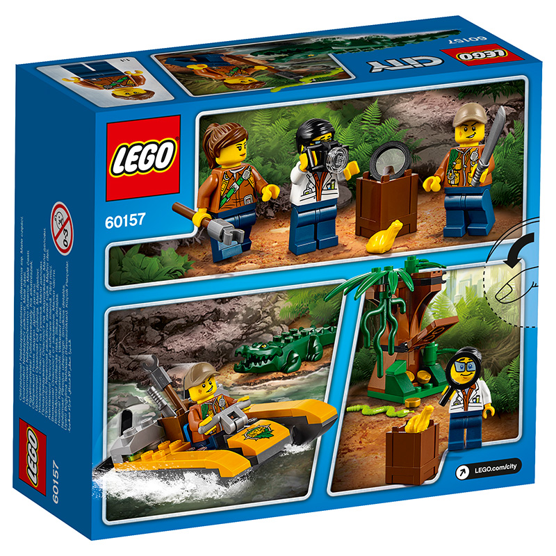 LEGO乐高 City城市系列 丛林入门套装60157