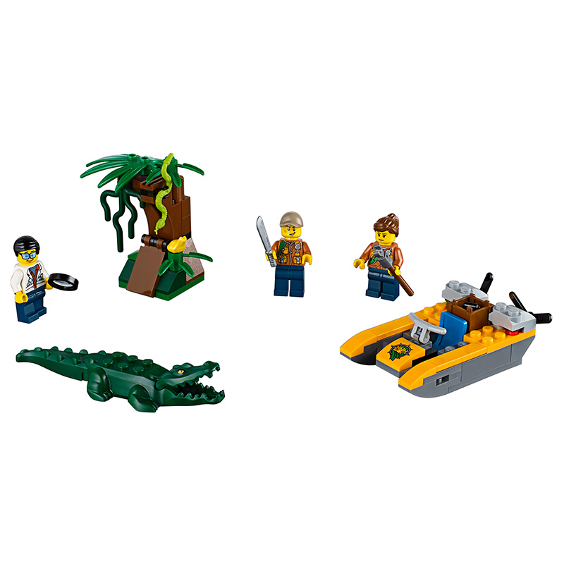 LEGO乐高 City城市系列 丛林入门套装60157