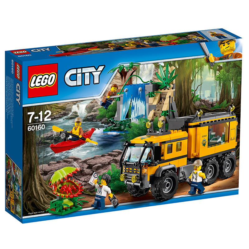 LEGO乐高 City城市系列 丛林移动实验室60160