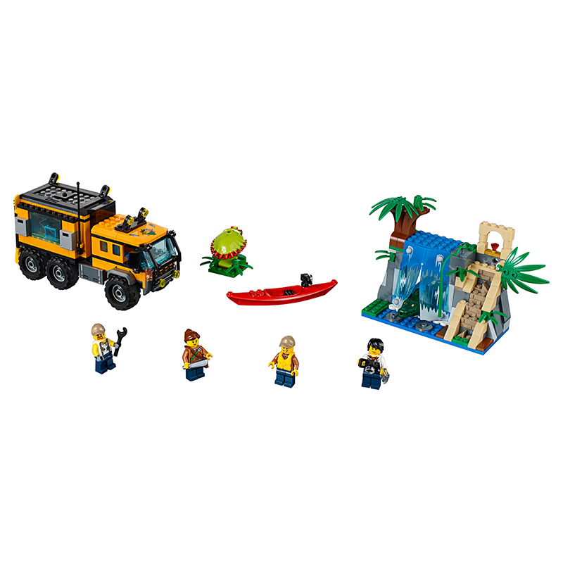 LEGO乐高 City城市系列 丛林移动实验室60160
