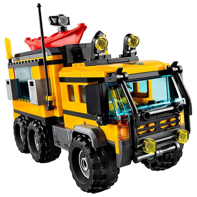 LEGO乐高 City城市系列 丛林移动实验室60160