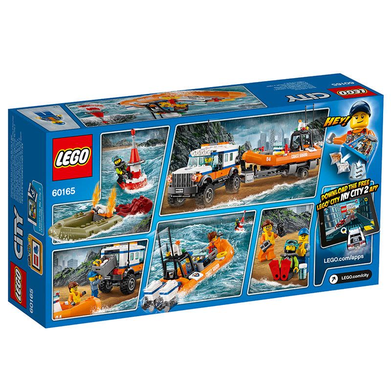 LEGO乐高 City城市系列 四驱动力应急中心60165 200块以上 塑料玩具 5-12岁图片