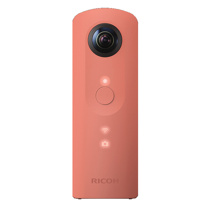 Ricoh/理光 Theta SC 360度全景摄像数码相机自拍神器 粉色 VR产品高清大图