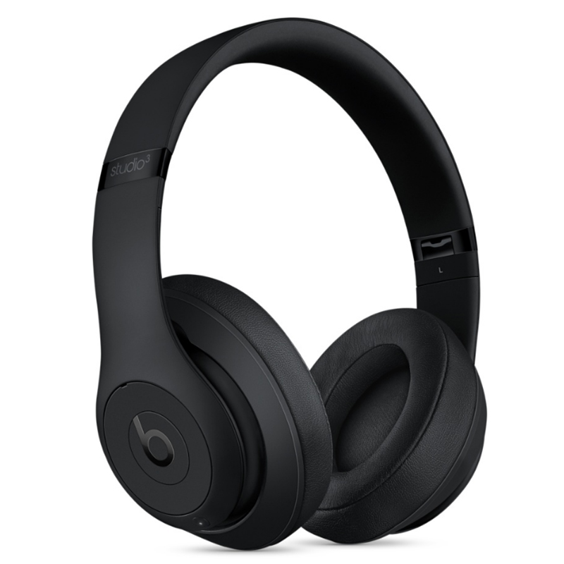 Beats Studio3 Wireless 无线录音师3代头戴式耳机 -哑光黑色高清大图