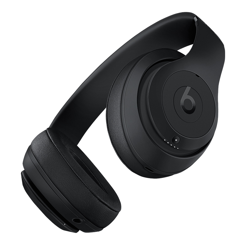 Beats Studio3 Wireless 无线录音师3代头戴式耳机 -哑光黑色高清大图