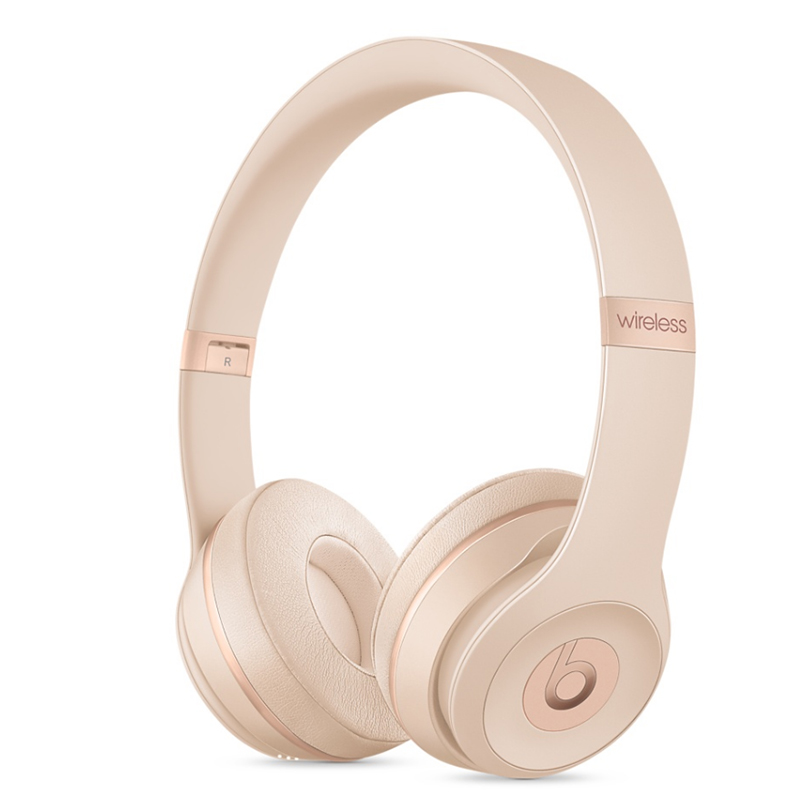 Beats Solo3 Wireless 头戴式 蓝牙无线耳机 - 哑光金色