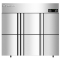 华美(Huamei)LCF-6M 六门全不锈钢商用厨房冰箱 厨房柜立式保鲜设备冷冻柜