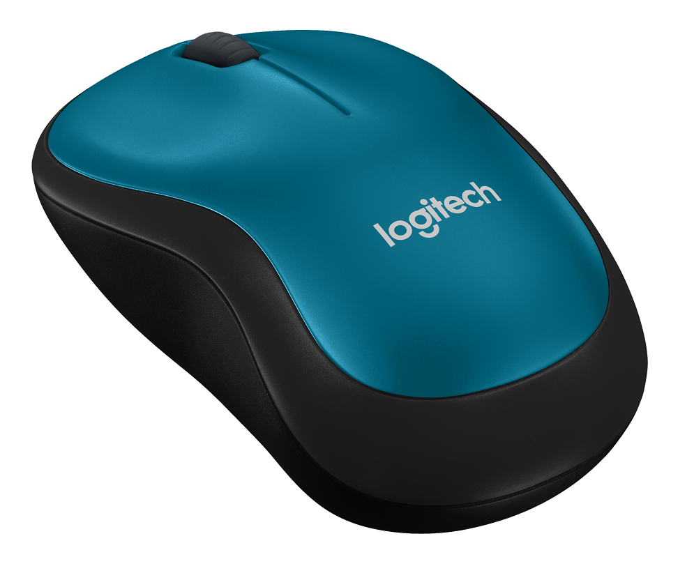 LOGITECH 910-002500 WIRELESS MOUSE M185BLUE 無線滑鼠高清大图