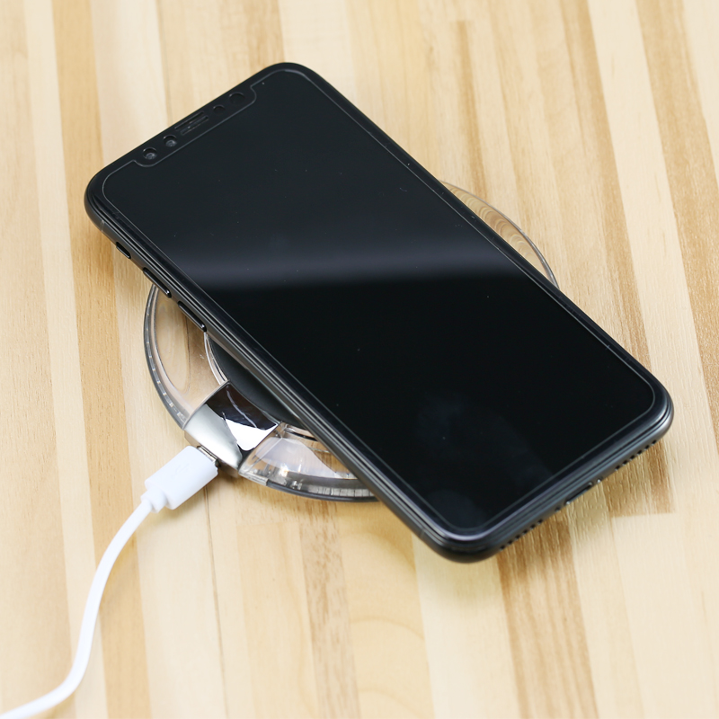 睿量(REMAX) 无线充电器 苹果8/iPhoneX充电底座8Plus手机通用三星noteS8快充 黑色高清大图