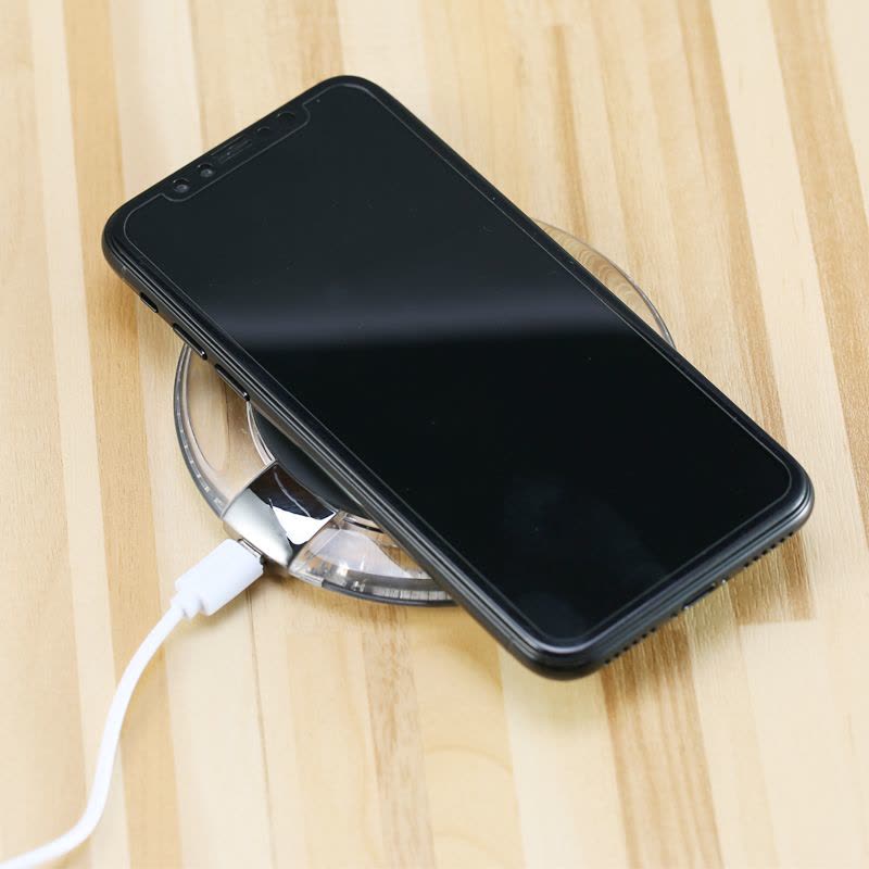 睿量(REMAX) 无线充电器 苹果8/iPhoneX充电底座8Plus手机通用三星noteS8快充 白色图片