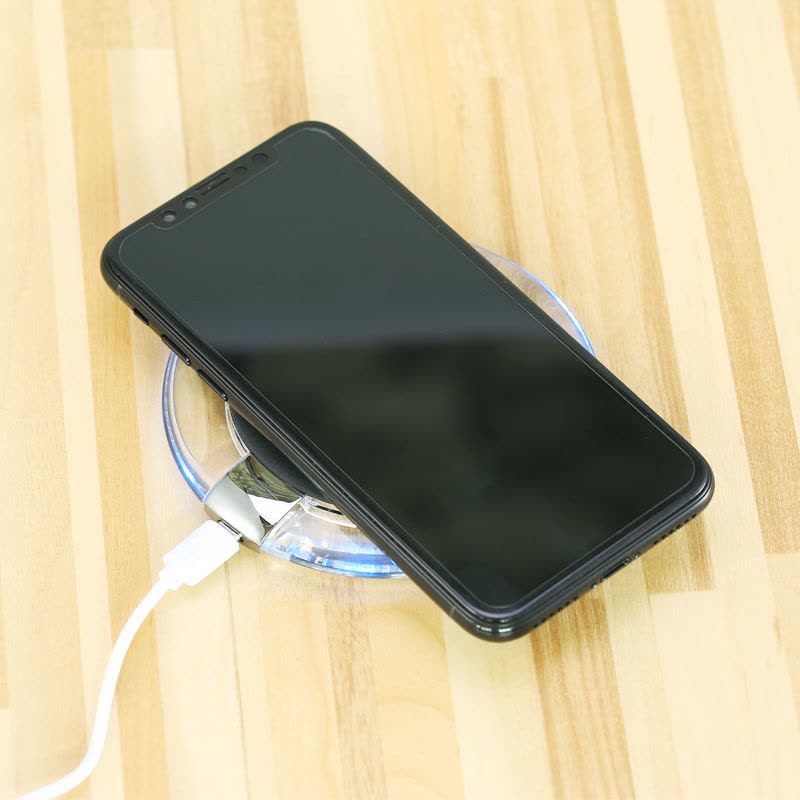 睿量(REMAX) 无线充电器 苹果8/iPhoneX充电底座8Plus手机通用三星noteS8快充 白色图片