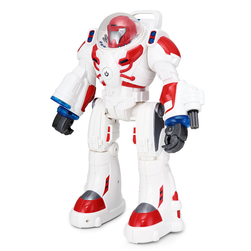 星辉(Rastar)儿童遥控智能大型机器人太空1号儿童电动玩具男孩礼物76960激战红