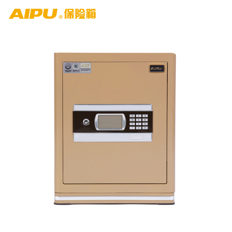 艾谱(AIPU)FDX-A/D-40WG保险箱 3C认证办公家用小型入墙防盗单门电子密码保险柜 全国联保 家装优选
