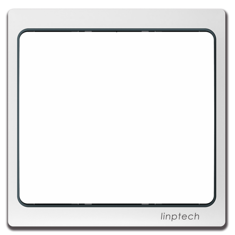 领普科技(linptech)无线遥控开关面板 自发电无线智能学习型单路遥控器家居220V K4单开开关面板白色